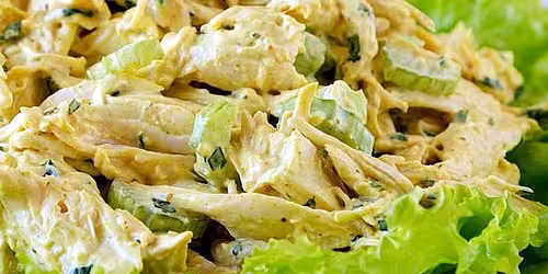 mary berry coronation chicken close up photo