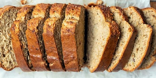 banana bread easy 4 ingredients