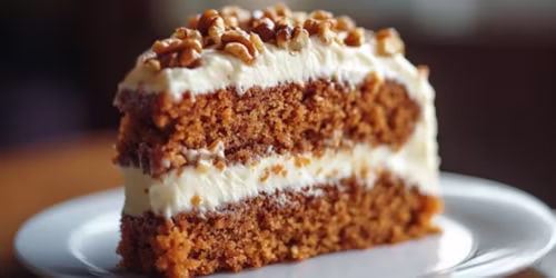 Carrot cake recipes UK – Delia Smith – creamy cinnamon icing