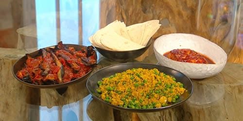 Aubergines-in-tamarind-sauce-with-baked-halloumi-and-saffron-rice.jpg