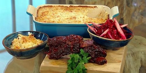 Beef-ribs-with-barbecue-sauce-macaroni-cheese-and-beetroot-slaw.jpg