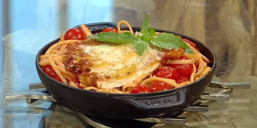 Crisp-chicken-Parmesan-with-tomato-chilli-and-basil-pasta.avif