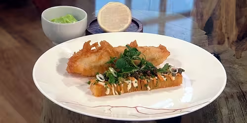 Fish-and-chip-Dover-sole-with-lobster-and-fried-capers.avif