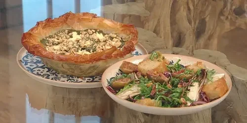 Goats-cheese-spring-tart-with-roasted-fig-and-chicory-salad.webp