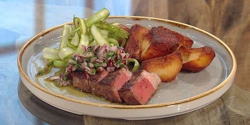 Grilled-sirloin-with-garlic-roasted-potatoes-shaved-asparagus-and-herb-sauce.jpg