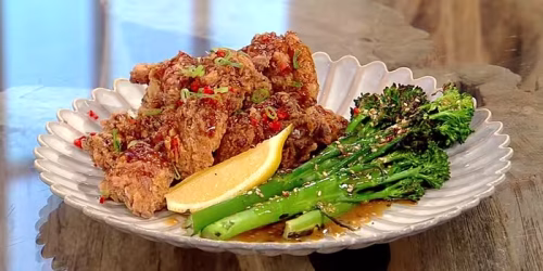 Japanese-style-fried-chicken-with-broccoli-and-toasted-sesame-sauce.avif