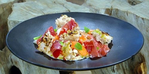 Mint-glazed-melon-with-Iberico-mayonnaise-and-sourdough.jpg