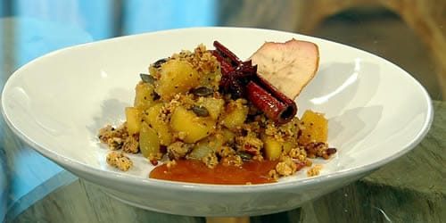 Pear-and-apple-crumble-with-caramel-crème-fraîche-saturdaykitchenrecipes.jpg